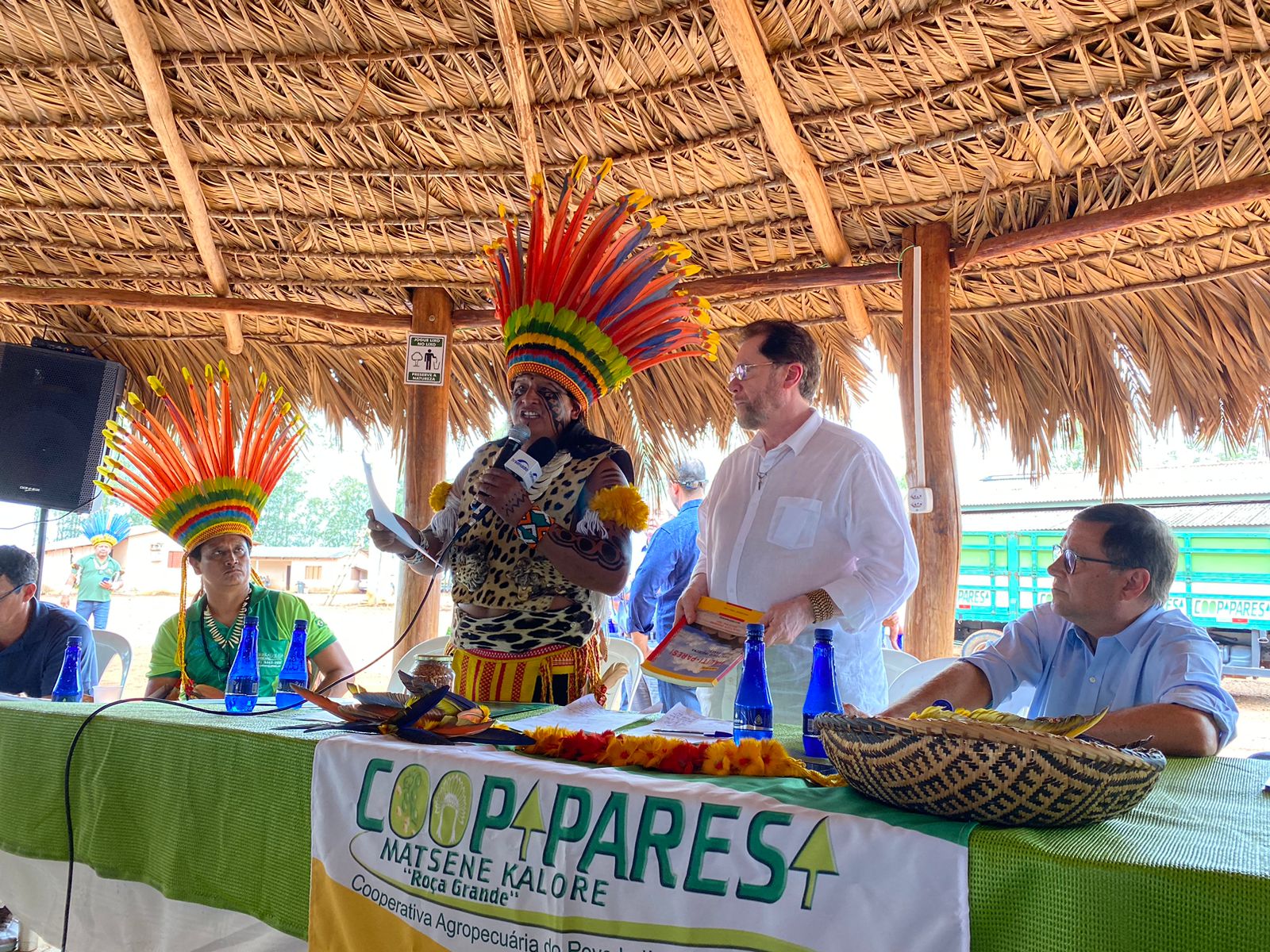 Em Mato Grosso, Plínio Valério defende agricultura como modelo para indígenas — Senado Notícias