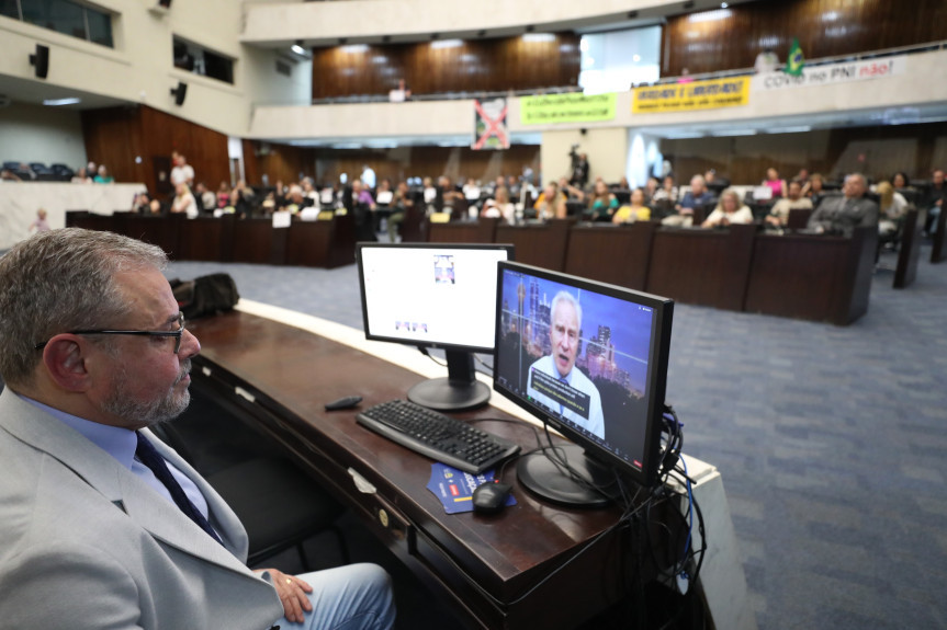 Audiência ocorreu no Plenário da Assembleia Legislativa nesta terça-feira (22).