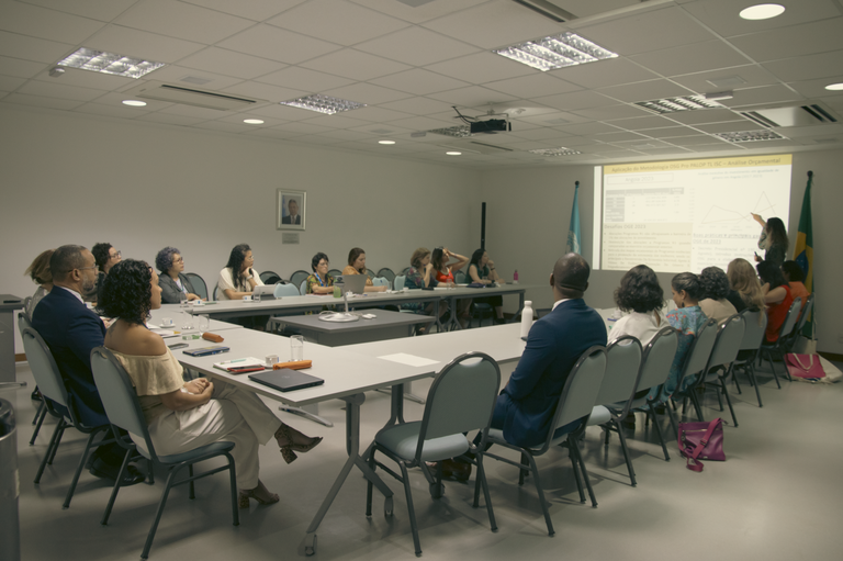 Grupo de Trabalho Orçamento Mulher e ONMP participam de reunião do PNUD — Portal da Câmara dos Deputados