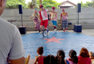 Cultura divulga endereços das apresentações circenses no Litoral; próximo show é amanhã