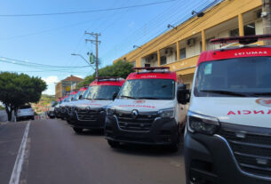 Estado entrega sete novas ambulâncias para reforçar o Samu do Norte Pioneiro