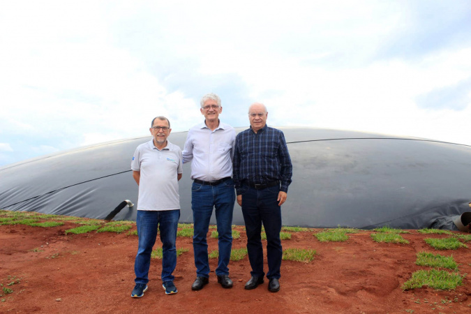 Com apoio do Estado, usina de produção de biometano é inaugurada em Carambeí