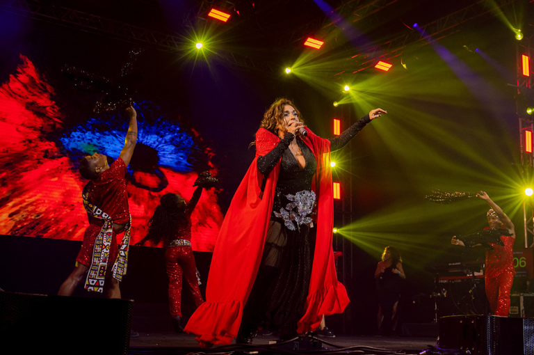 Daniela Mercury comandou show de encerramento do Festival da Cultura — Agência Gov