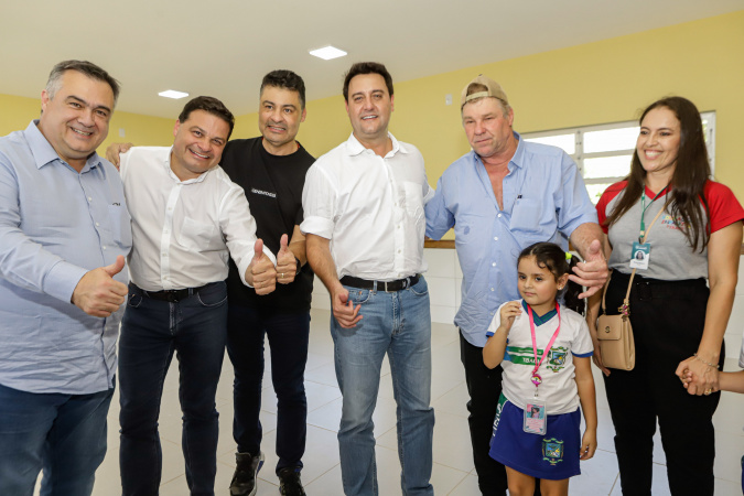 Governador entrega centros de educação infantil e outras obras emblemáticas em Tibagi