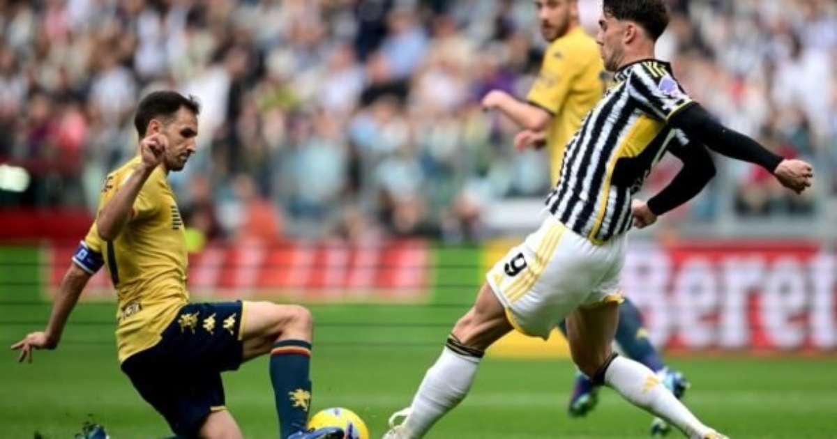 Juventus, em casa, tropeça no Genoa e segue em terceiro na Itália