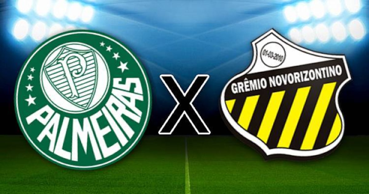 Palmeiras x Novorizontino: onde assistir hoje, horário e escalação das equipes