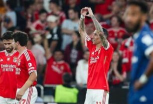 Benfica vence Olympique de Marseille e larga em vantagem por vaga na semifinal da Europa League