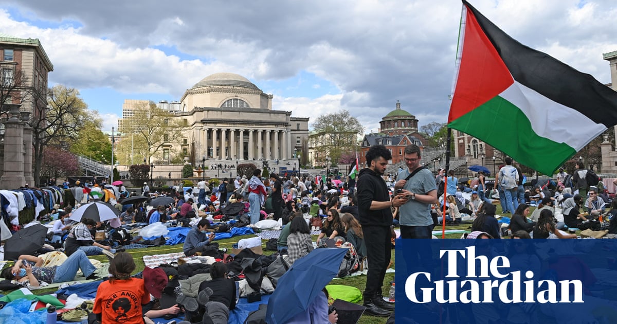 Columbia dá aulas remotamente após manifestantes pró-Palestina serem presos |  Universidades dos EUA