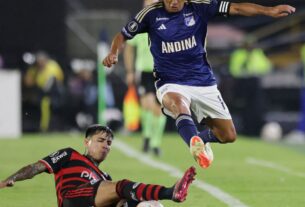 Flamengo joga mal e empata com Millonarios na estreia da Libertadores