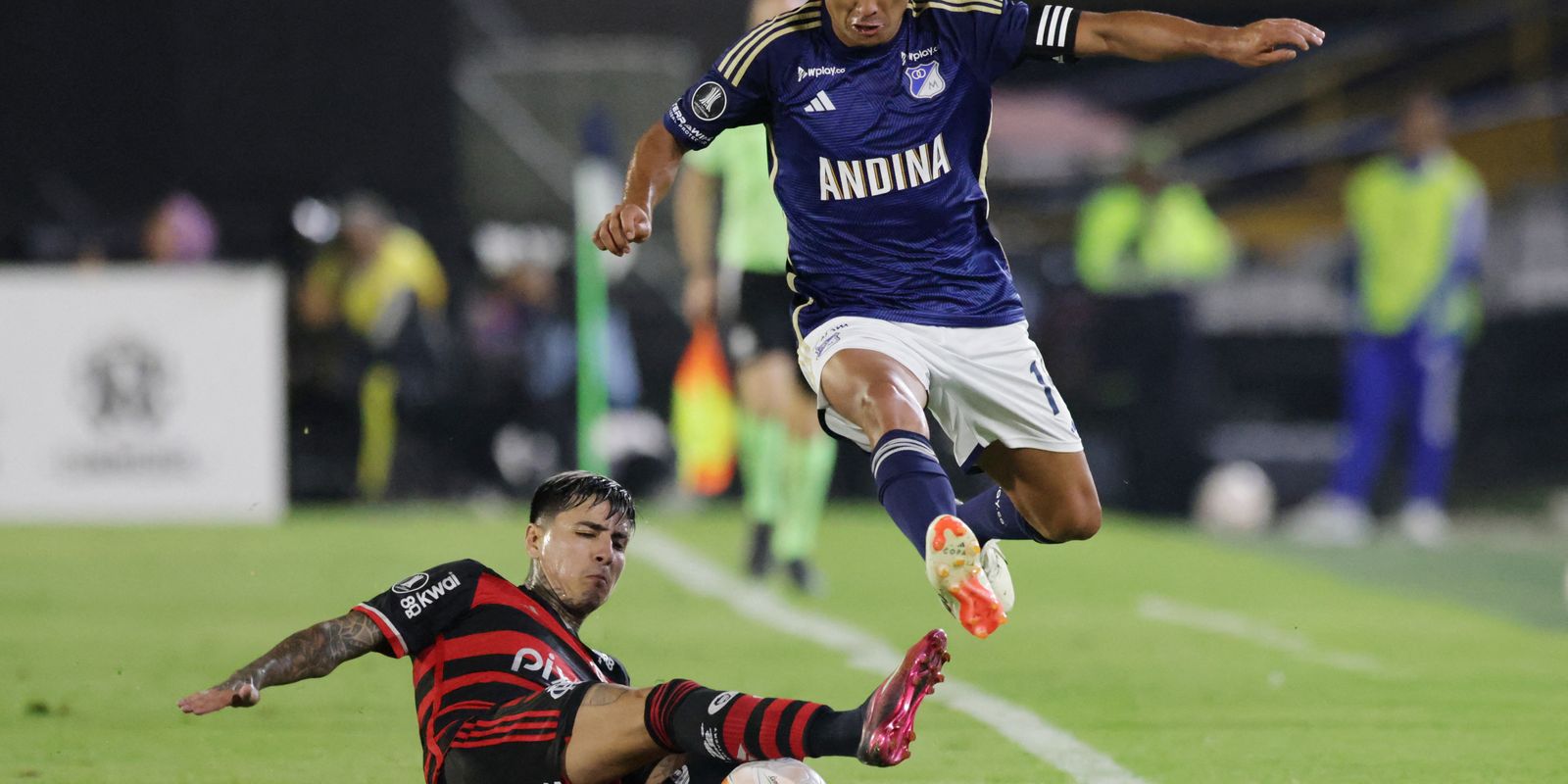 Flamengo joga mal e empata com Millonarios na estreia da Libertadores