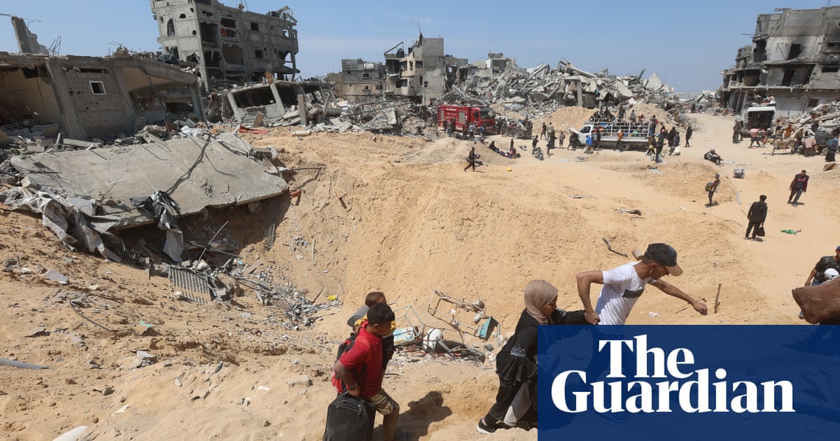 Palestinos voltam para casas destruídas em Khan Younis após retirada israelense |  Guerra Israel-Gaza