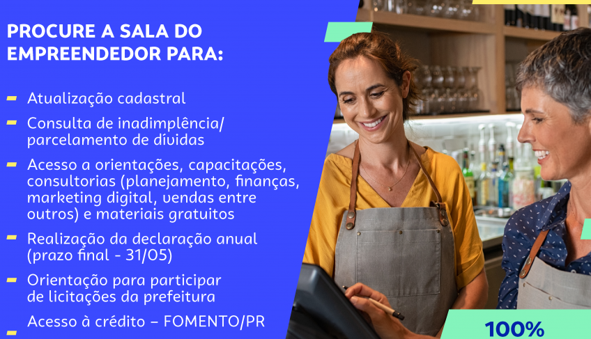 Salas do Empreendedor no norte pioneiro do Paraná lançam campanha Regulariza MEI | ASN Paraná