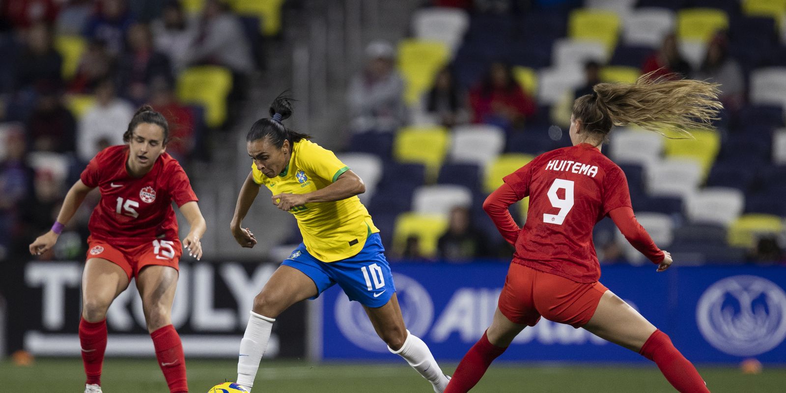 TV Brasil transmite estreia da seleção feminina na Copa SheBelieves