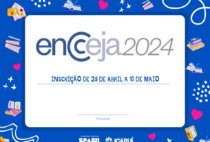 inscrições para o exame acontecem de 29 de abril a 10 de maio