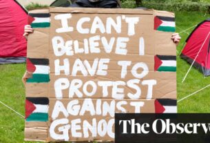 'Sinto-me enojado e envergonhado': acampamento estudantil de Bristol é um dos muitos que protestam contra ligações universitárias com Israel |  Universidades