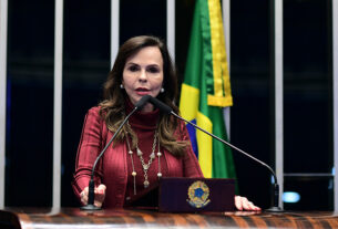 À tribuna, em discurso, senadora Professora Dorinha Seabra (União-TO).