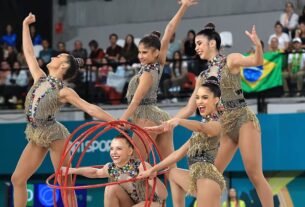 Brasil tem nota histórica na ginástica rítmica e mostra força para Mundial 2025 — Agência Gov