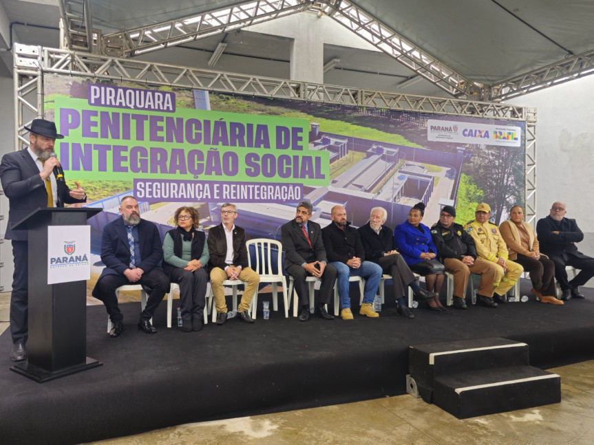 O Líder do Bloco de Segurança Pública da Assembleia Legislativa do Paraná, Delegado Deputado Estadual Tito Barichello (União Brasil), participou da cerimônia de inauguração, nesta sexta-feira (12/07).