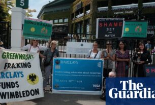 Autoridade de Wimbledon defende acordo de patrocínio do Barclays em meio a protestos | Wimbledon 2024