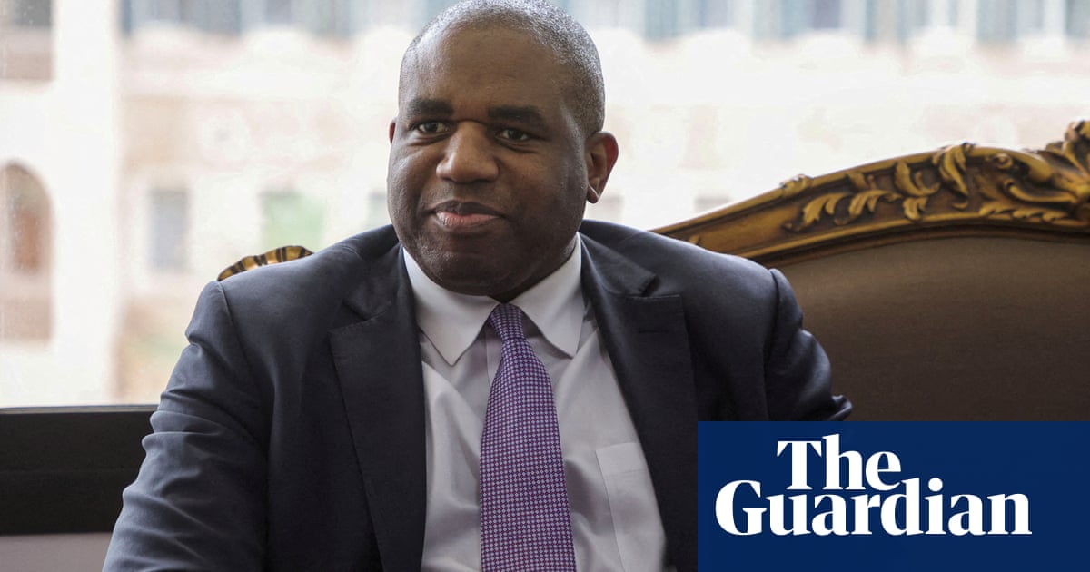 David Lammy pedirá cessar-fogo em Gaza em negociações com Benjamin Netanyahu | Política externa