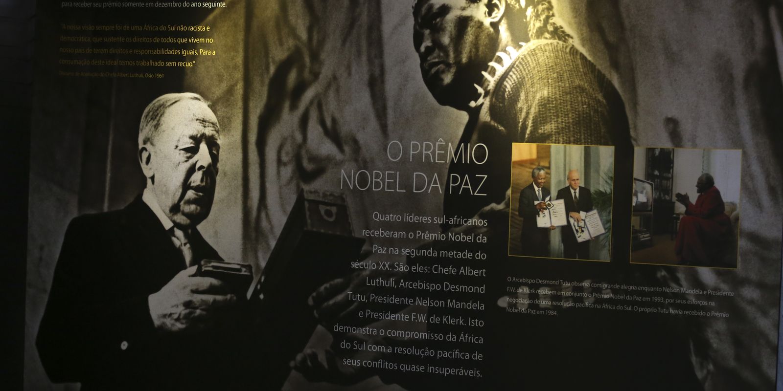 Exposição e seminário em São Paulo celebram legado de Nelson Mandela