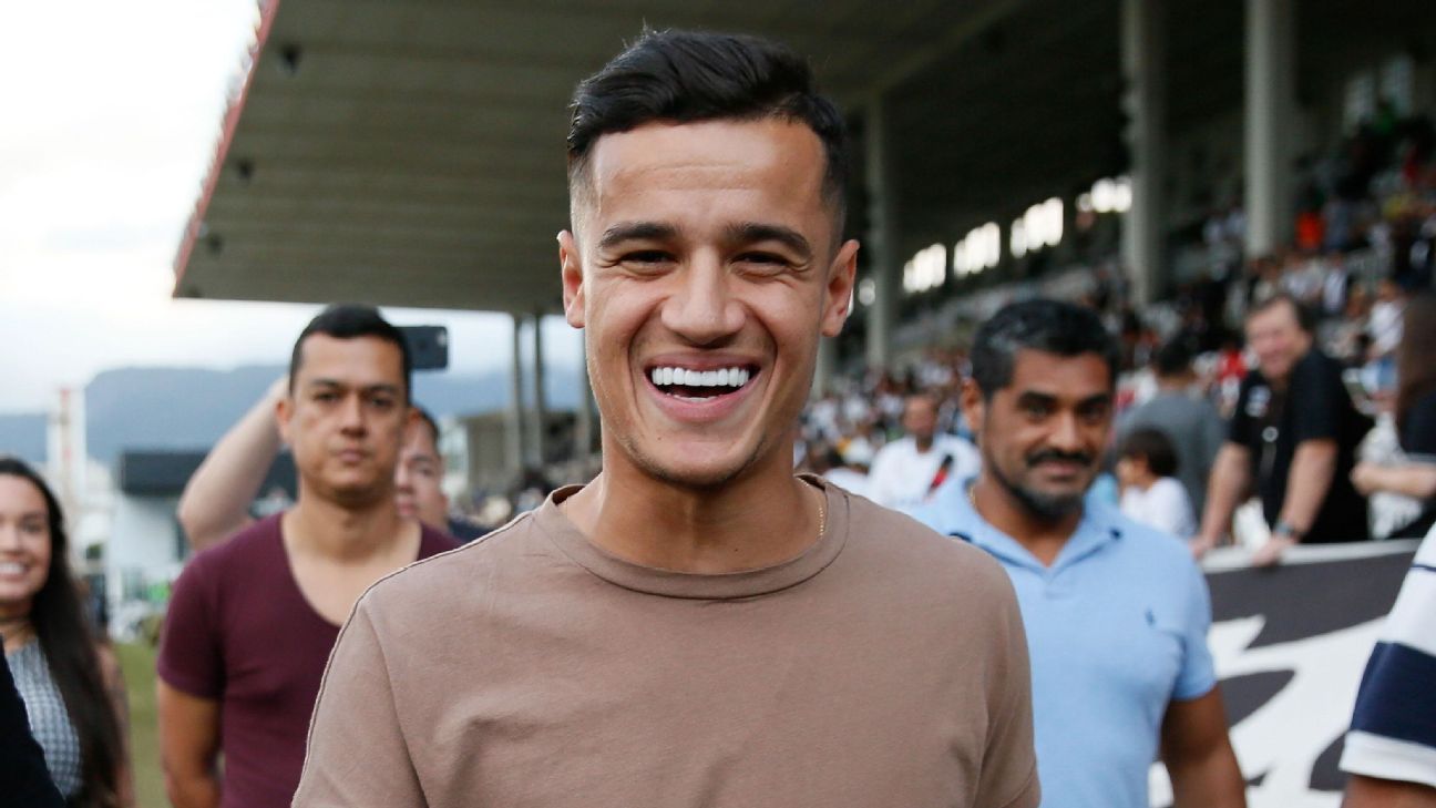 Philippe Coutinho é do Vasco! Jogador resolve burocracias e sela retorno