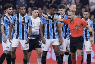 Súmula de Corinthians x Grêmio cita dirigente 'agressivo' com arbitragem: 'Abre o teu olho'