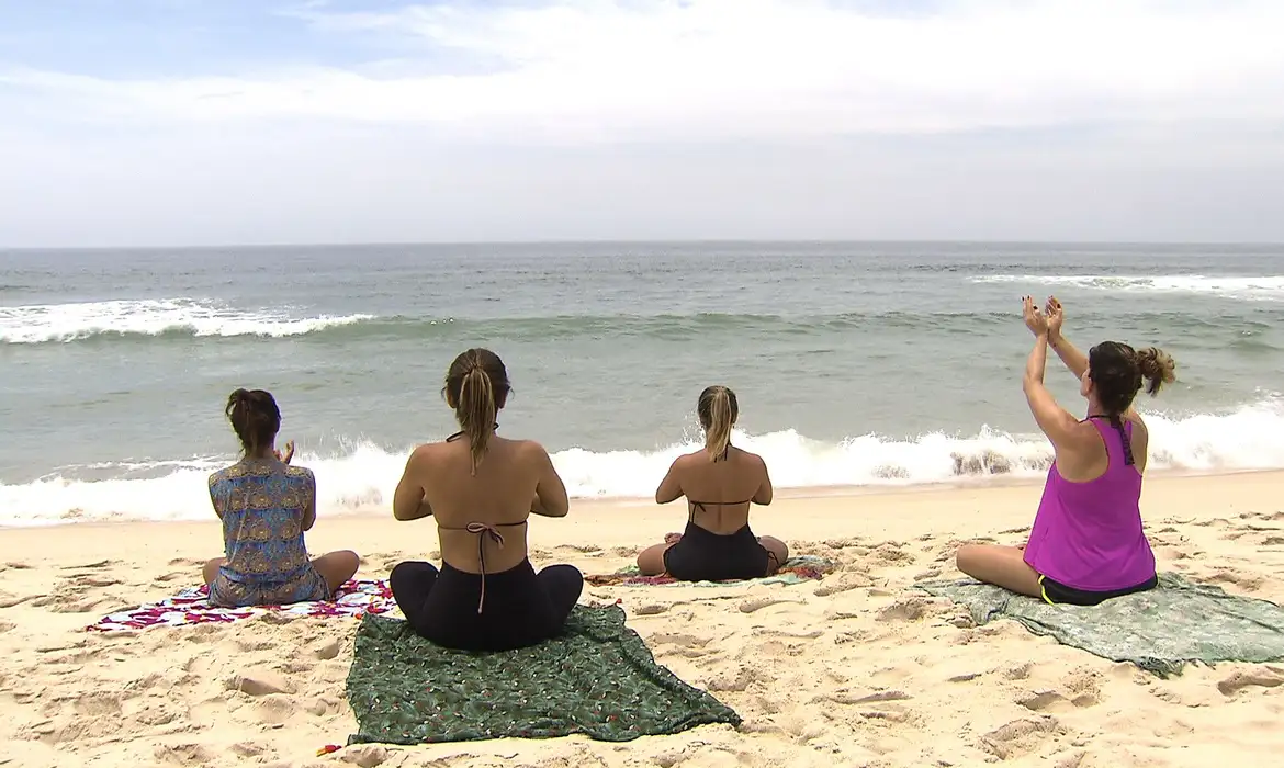 meditação e reflexoterapia — Agência Gov