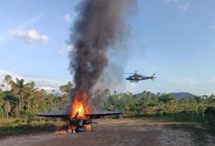 Ação coordenada pela Casa de Governo destrói aeronave e prejuízo ao garimpo ilegal na Terra Yanomami já soma R$ 155 milhões — Agência Gov