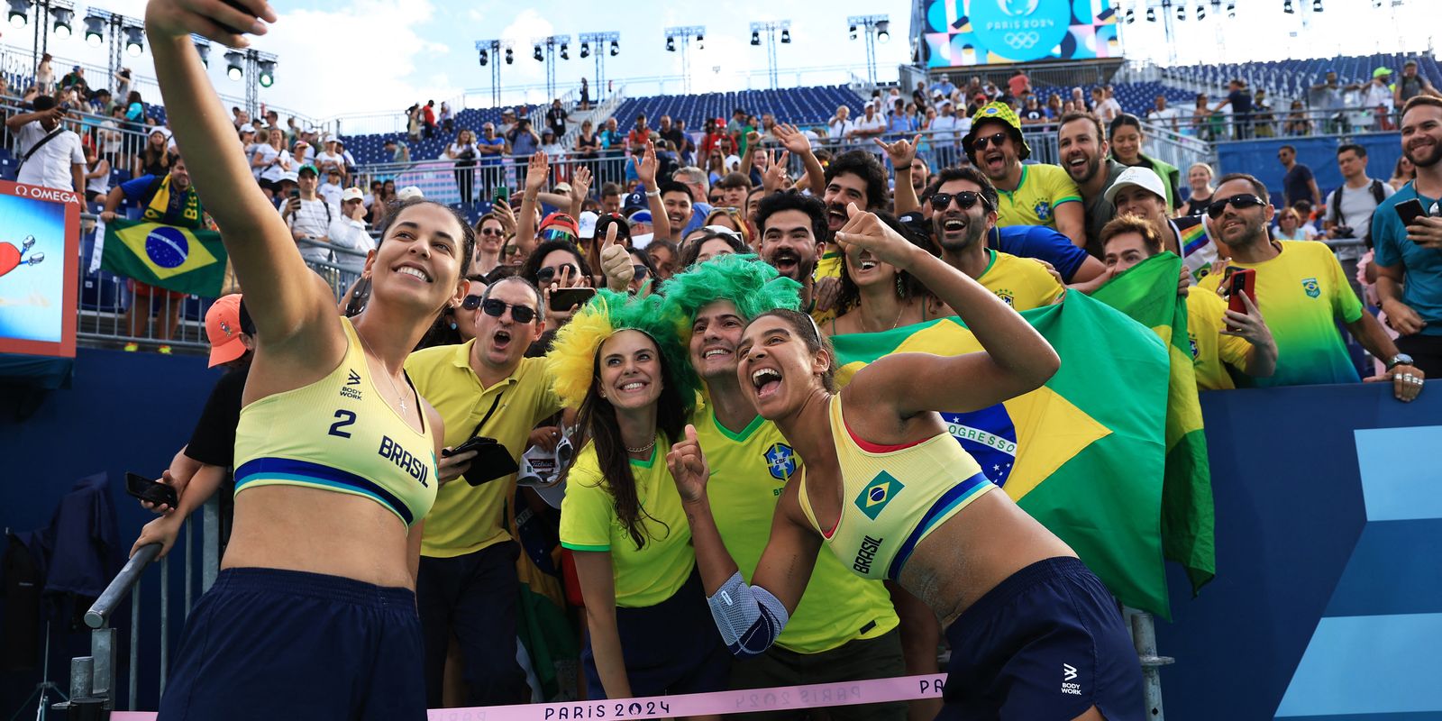 Ana Patrícia e Duda avançam para a semifinal no vôlei de praia