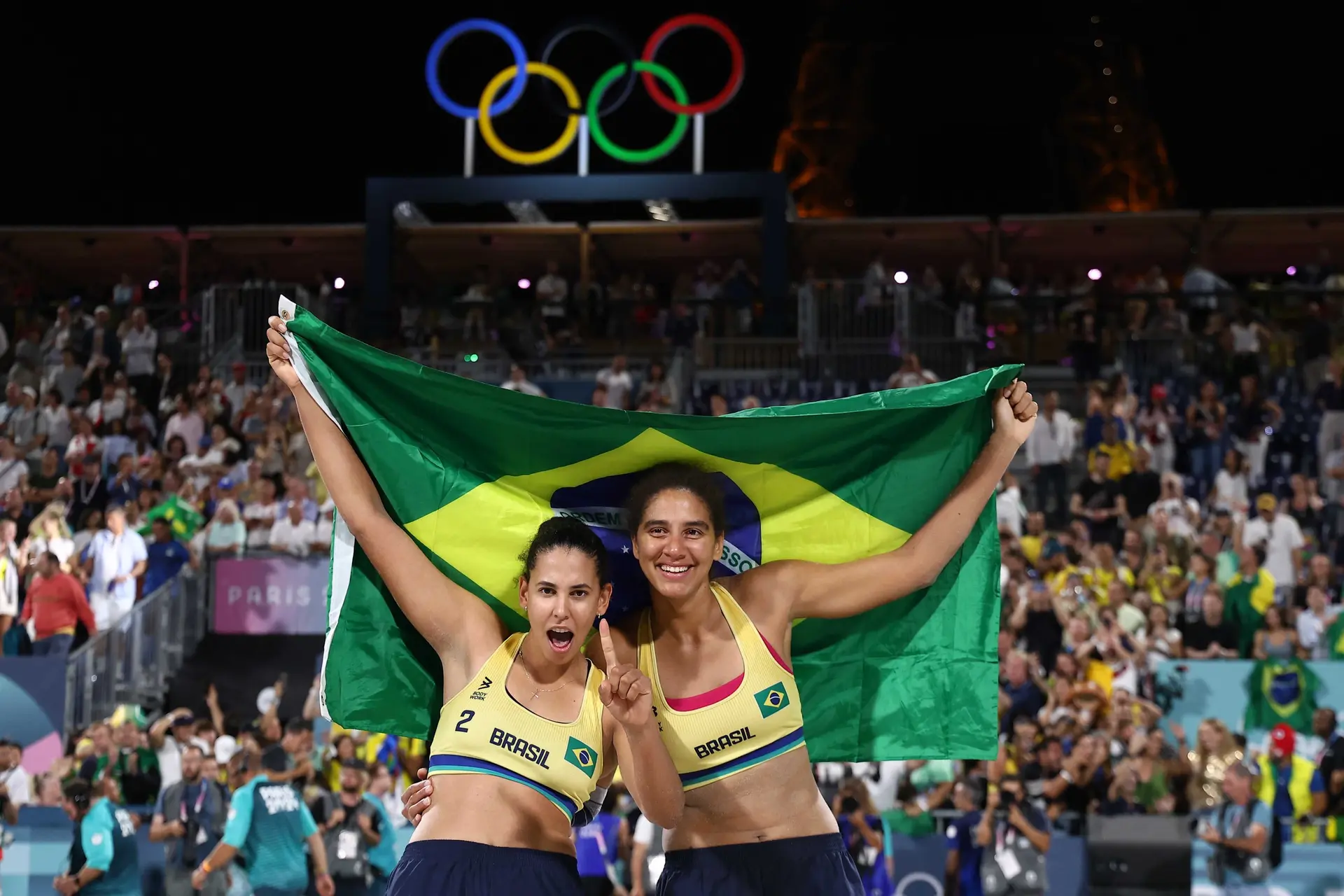 Ana Patrícia e Duda trazem o ouro do vôlei de praia; veja outros resultados — Agência Gov