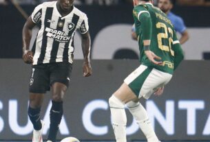 Botafogo recebe Palmeiras no primeiro jogo das oitavas da Libertadores