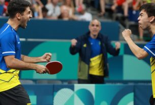 Brasil avança às quartas do tênis de mesa por equipes masculinas