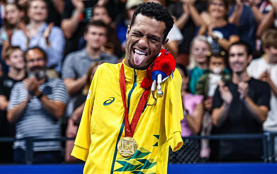 Brasil fatura primeiro ouro e mais um bronze na natação. Tênis de mesa garante medalha — Agência Gov