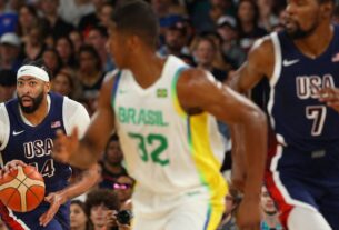 Brasil para nos EUA e se despede do basquete nos Jogos de Paris