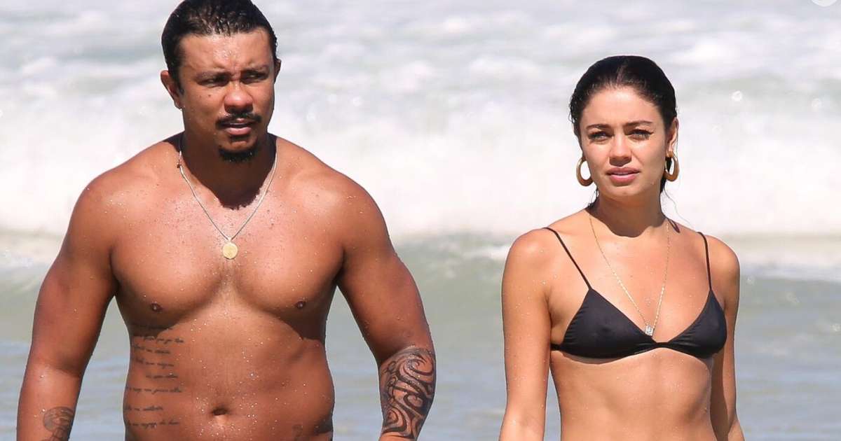 É o amor! Sophie Charlotte e Xamã se pegam muito e dão beijão em praia do Rio de Janeiro. Veja fotos do flagra!