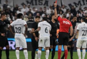 Expulso contra o Grêmio, Raniele reconhece erro e se desculpa com Corinthians