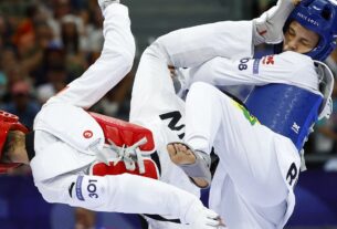 Maria Clara perde no Taekwondo, mas ainda tem chance para o bronze