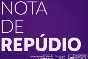 NOTA DE SOLIDARIEDADE — Portal da Câmara dos Deputados