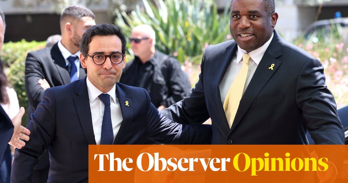 Nunca é tarde para a paz no Oriente Médio – devemos quebrar o ciclo de violência | David Lammy e Stéphane Séjourné