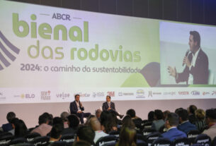 Ratinho Junior apresenta concessões do Paraná na Bienal das Rodovias 2024