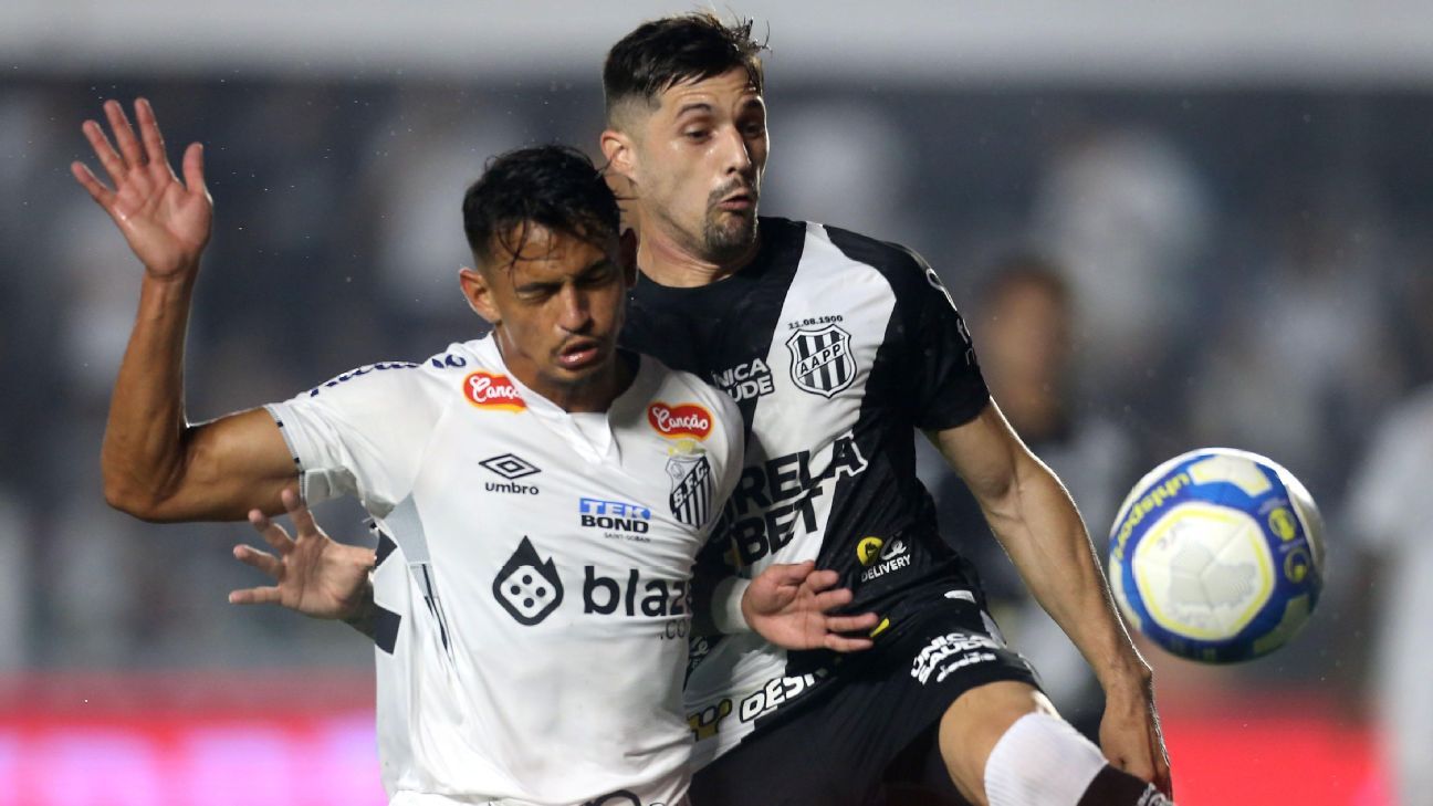 Santos abre 2 a 0, mas leva empate da Ponte Preta com um a mais e sai de campo vaiado pela torcida