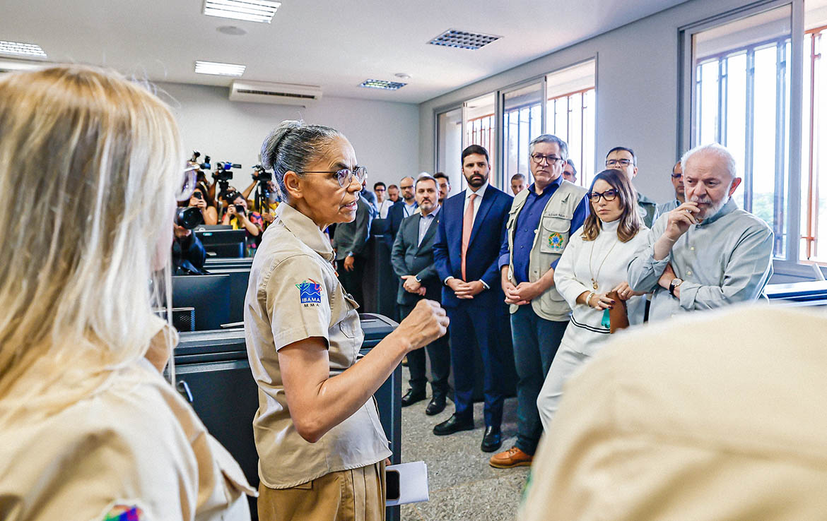 'Tem gente colocando fogo de maneira ilegal', diz Lula. PF abriu 31 investigações — Agência Gov