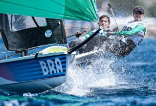 Vela: Martine e Kahena adiam sonho do tricampeonato olímpico em Paris