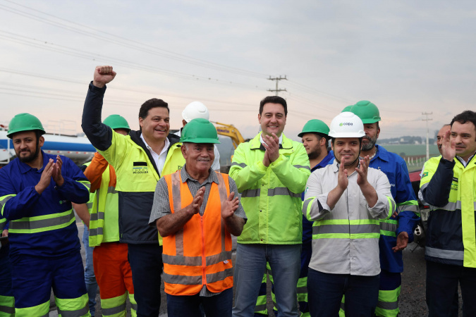 Começam as obras de duplicação da rodovia que liga Ponta Grossa a Palmeira