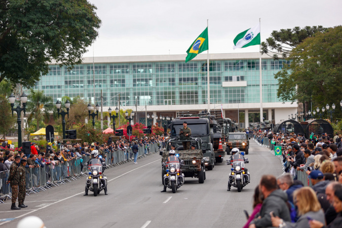 Dia da Independência: 6,2 mil pessoas devem desfilar no 7 de setembro em Curitiba