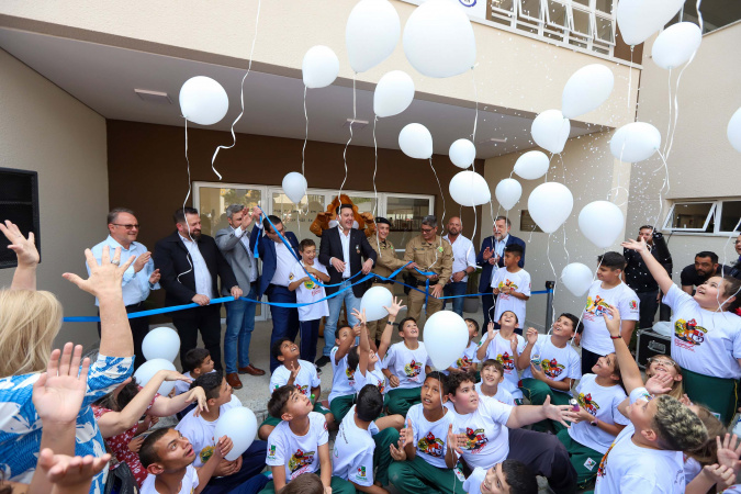 Governador inaugura sede do Batalhão de Patrulha Escolar e entrega 52 viaturas da Rotam