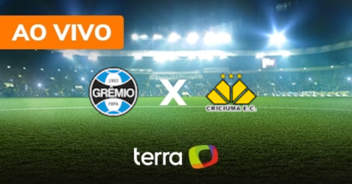 Grêmio x Criciúma - Ao vivo - Brasileiro Série A