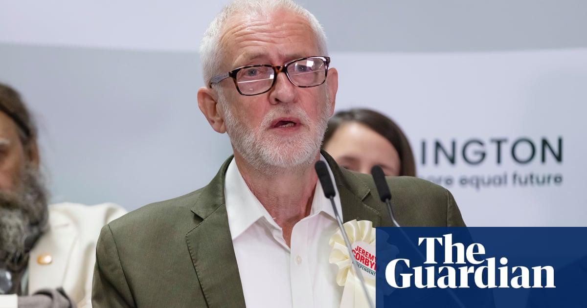 Jeremy Corbyn formará aliança com quatro parlamentares independentes pró-Gaza | Jeremy Corbyn