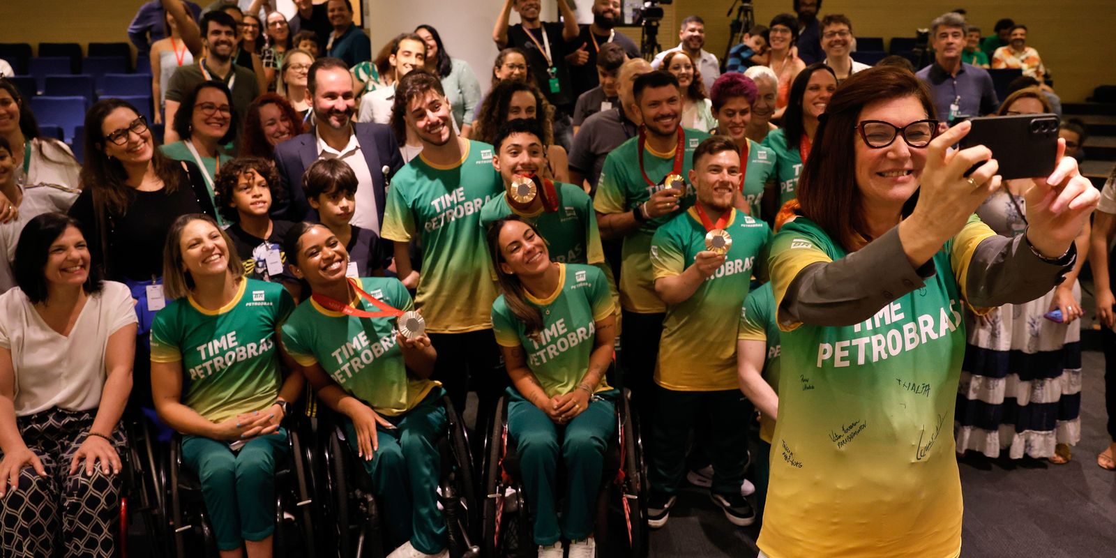 Petrobras homenageia 11 paratletas que competiram em Paris